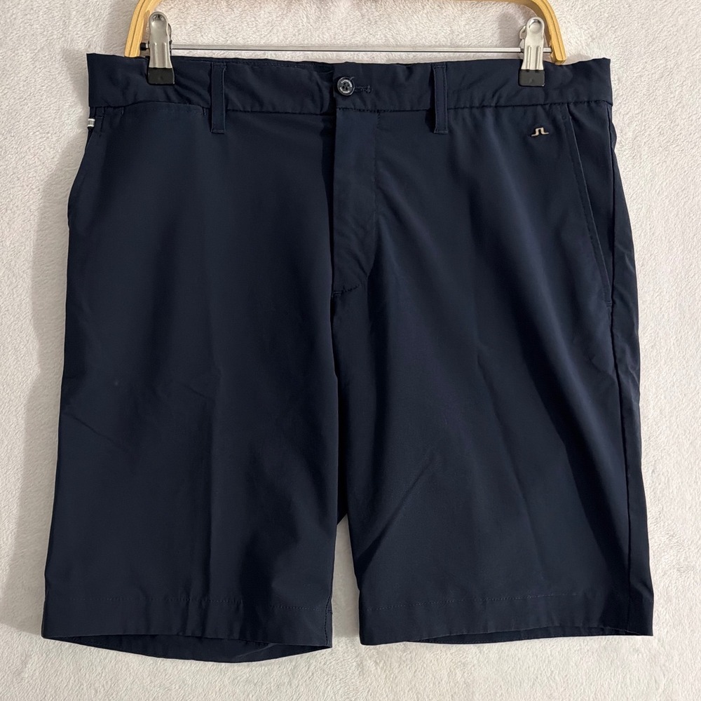 J.Lindeberg‎ Eloy Micro Stretch Mens Golf Shorts Navy Blue Size 33